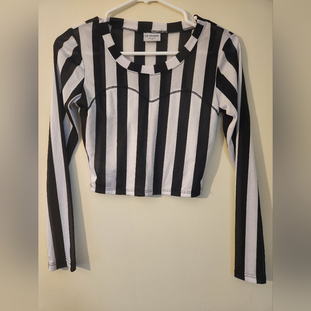 LA Hearts Crop Top
